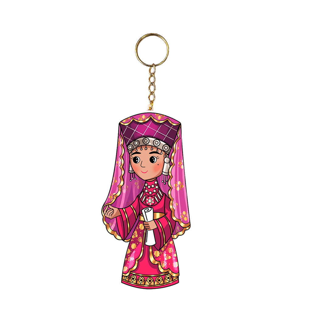 زنان 7 سرسویچی طرح فانتزی حضرت بلقیس - Image 1