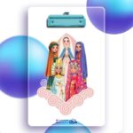 تخته شاسی شفاف طرح زنان قرآنی 1